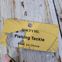 Load image into Gallery viewer, QIKTYML Fishing Tackle with Hooks,Floating Lure for Freshwater or Saltwater