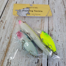 Load image into Gallery viewer, QIKTYML Fishing Tackle with Hooks,Floating Lure for Freshwater or Saltwater