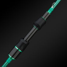 Load image into Gallery viewer, BERRYPRO Ultralight Spinning Fishing Rod, Travel Spinning Rod with Solid Carbon Tip Fast Action