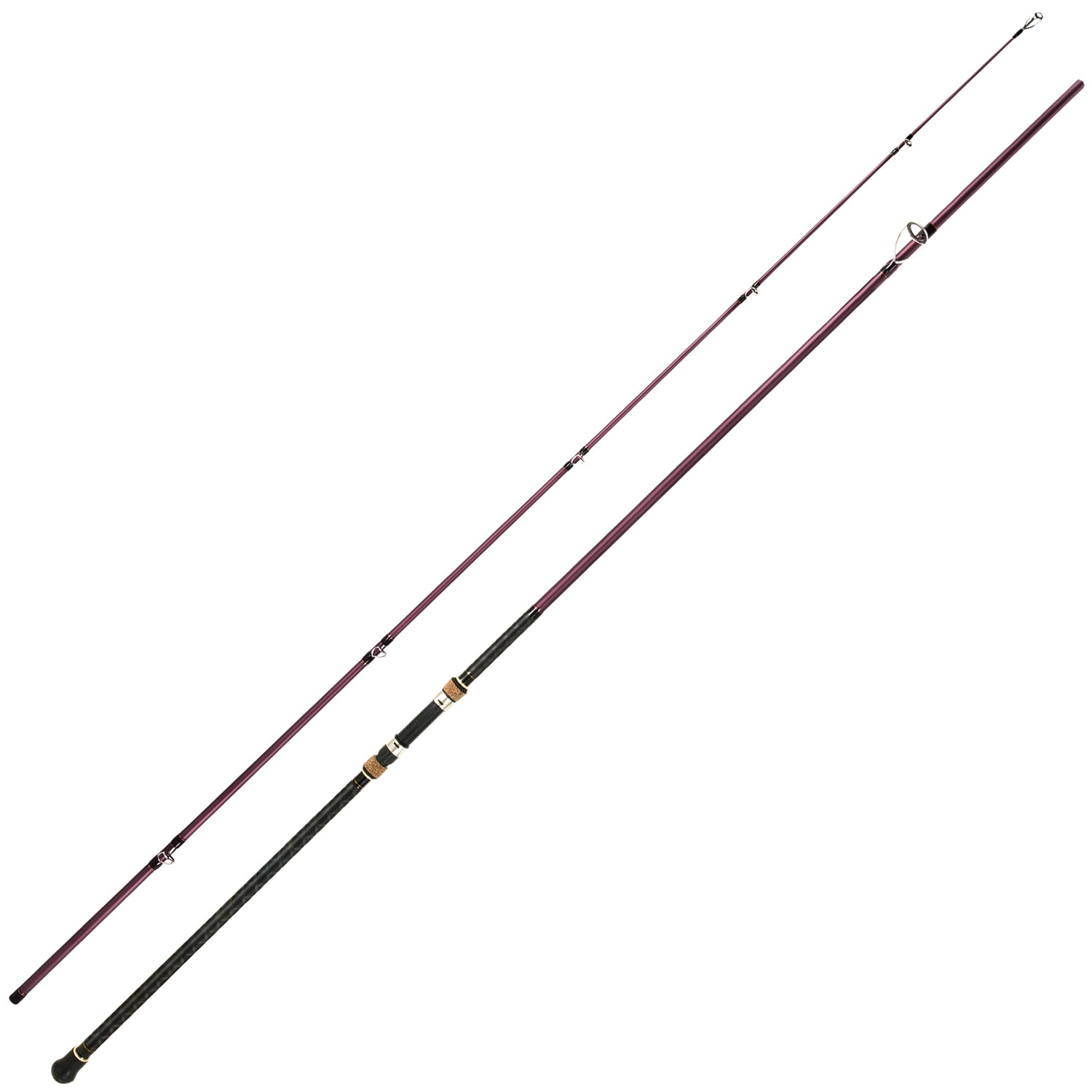 Berrypro Surf Spinning Rod Graphite Surf Fishing Rod  (9'/10'/10'6''/11'/12'/13'3'') (12'-2pc), Spinning Rods -  Canada
