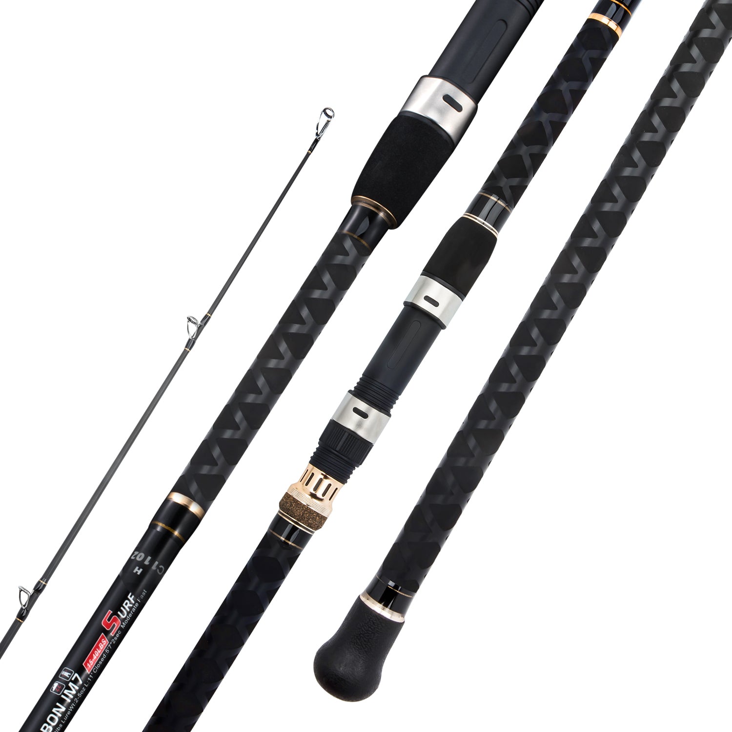 shimano compre muskie rod 8 heavy 8'0 Casting Fishing Sporting Goods and ultimately land more collection_Shop All Color:High Polish | Purple/Black/Gold UV Light Spinning Rod 9
